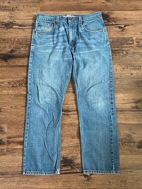 Levi’s 505 Regular Straight Leg Jeans ‘Blue’ size mens W33xL30